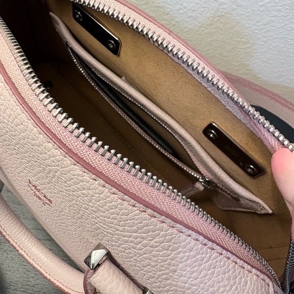 MCM Light Pink Satchel Bag